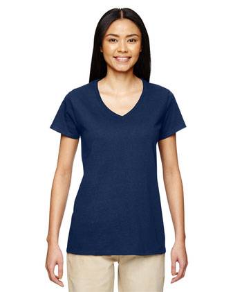 Gildan Heavy Cotton™ Women’s V-Neck T-Shirt 5V00L