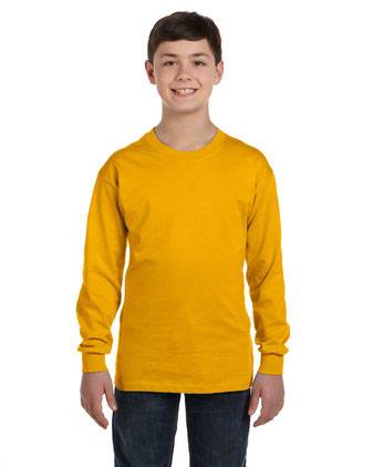Gildan Heavy Cotton™ Youth Long Sleeve T-Shirt 5400B