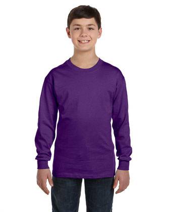 Gildan Heavy Cotton™ Youth Long Sleeve T-Shirt 5400B