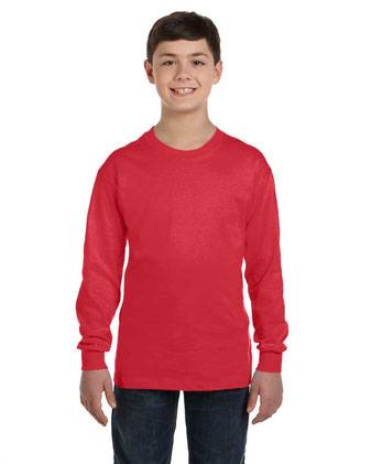 Gildan Heavy Cotton™ Youth Long Sleeve T-Shirt 5400B