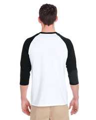 Heavy Cotton™ Raglan Three-Quarter Sleeve T-Shirt
