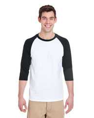 Heavy Cotton™ Raglan Three-Quarter Sleeve T-Shirt