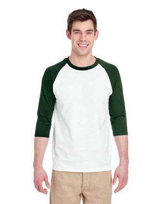 Gildan Heavy Cotton™ Raglan Three-Quarter Sleeve T-Shirt 5700