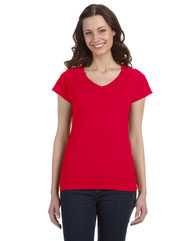 Softstyle® Women’s V-Neck T-Shirt