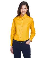 Women's Easy Blend™ Long Sleeve Twill&nbsp;Dress Shirt with Stain-Release