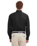 Harriton Foundation Cotton Twill Dress Shirt with Teflon M581