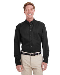 Foundation Cotton Twill Dress Shirt with Teflon