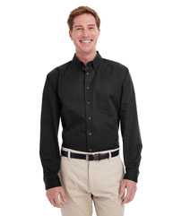 Foundation Cotton Twill Dress Shirt with Teflon