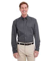 Foundation Cotton Twill Dress Shirt with Teflon