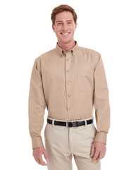 Foundation Cotton Twill Dress Shirt with Teflon