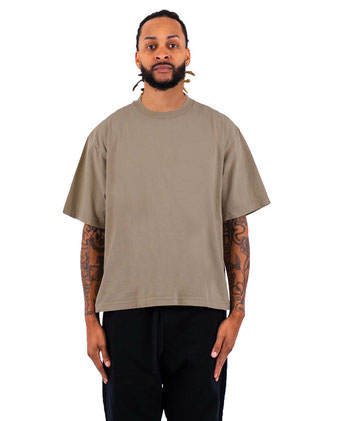 Shaka Wear Adult Garment-Dyed Drop-Shoulder T-Shirt