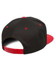 Yupoong 6007 Five-Panel Flat-Bill Snapback Hat