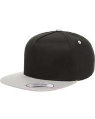 Yupoong 6007 Five-Panel Flat-Bill Snapback Hat