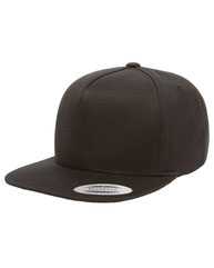 Yupoong 6007 Five-Panel Flat-Bill Snapback Hat
