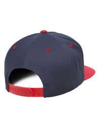 Yupoong 6007 Five-Panel Flat-Bill Snapback Hat