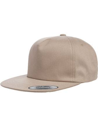YP Classics Yupoong 6502 Unstructured 5-Panel Snapback Hat 6502