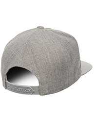 YP Classics 5-Panel Wool Blend Flat-Bill Snapback Hat 5089M