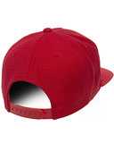 YP Classics 5-Panel Wool Blend Flat-Bill Snapback Hat 5089M