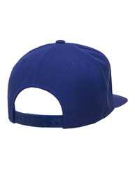 YP Classics 5-Panel Wool Blend Flat-Bill Snapback Hat 5089M
