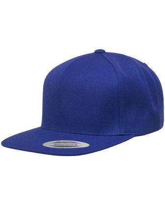 YP Classics YP Classics 5-Panel Wool Blend Flat-Bill Snapback Hat 5089M 5089M