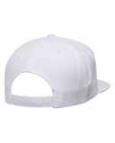 YP Classics 5-Panel Wool Blend Flat-Bill Snapback Hat 5089M