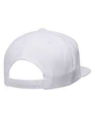 YP Classics 5-Panel Wool Blend Flat-Bill Snapback Hat 5089M