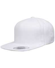 YP Classics 5-Panel Wool Blend Flat-Bill Snapback Hat 5089M