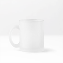 Frosted Glass Mug 10 oz