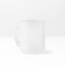 Frosted Glass Mug 10 oz