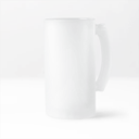 Frosted Glass Beer Mug 16 oz