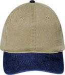10-271 "Otto Flex" Stretchable Washed Pigment Dyed Cotton Twill Low Profile Pro Style Caps (S/M) (L/XL)