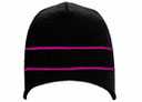 100-630 Acrylic Knit Beanie with Stripes