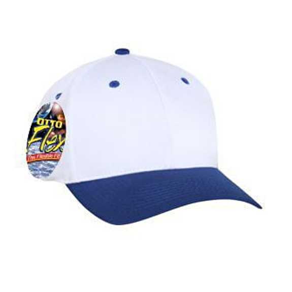 11-018 "Otto Flex" Stretchable Deluxe Brushed Cotton Twill Six Panel Low Profile Pro Style Caps (S/M) (L/XL 11-018 "Otto Flex" Stretchable Deluxe Brushed Cotton Twill Six Panel Low Profile Pro Style Caps (S/M) (L/XL