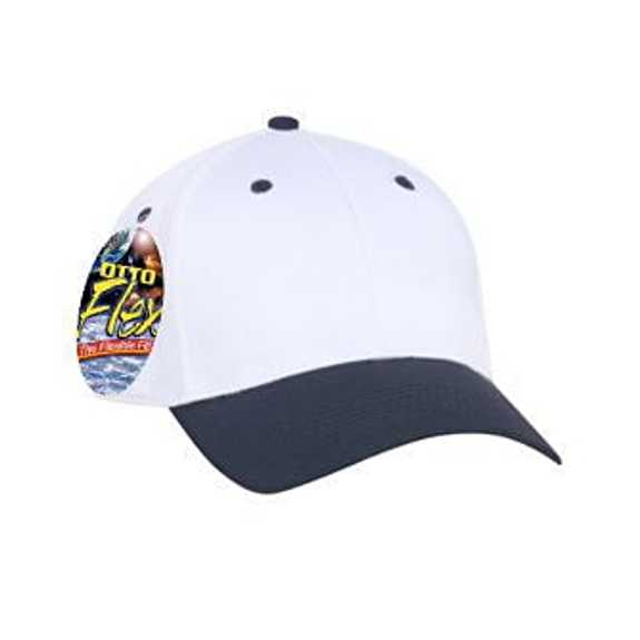 11-018 "Otto Flex" Stretchable Deluxe Brushed Cotton Twill Six Panel Low Profile Pro Style Caps (S/M) (L/XL 11-018 "Otto Flex" Stretchable Deluxe Brushed Cotton Twill Six Panel Low Profile Pro Style Caps (S/M) (L/XL