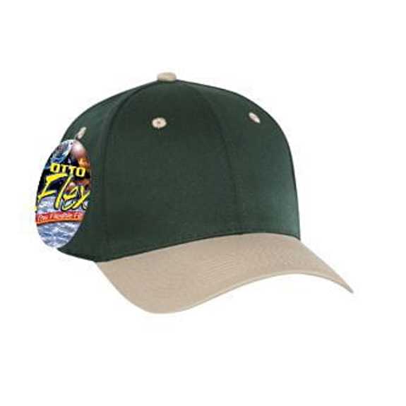 11-018 "Otto Flex" Stretchable Deluxe Brushed Cotton Twill Six Panel Low Profile Pro Style Caps (S/M) (L/XL 11-018 "Otto Flex" Stretchable Deluxe Brushed Cotton Twill Six Panel Low Profile Pro Style Caps (S/M) (L/XL