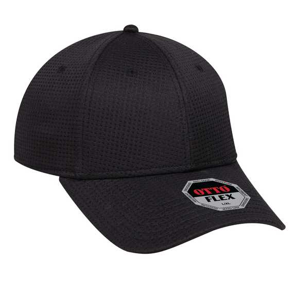 11-1161 "Otto Flex" Cool Comfort Stretchable Polyester Mini Waffle Mesh Low Profile Style Caps (S/M) (L/XL) 11-1161 "Otto Flex" Cool Comfort Stretchable Polyester Mini Waffle Mesh Low Profile Style Caps (S/M) (L/XL)