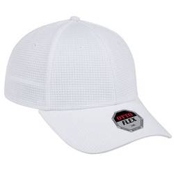 11-1161 "Otto Flex" Cool Comfort Stretchable Polyester Mini Waffle Mesh Low Profile Style Caps (S/M) (L/XL) 11-1161 "Otto Flex" Cool Comfort Stretchable Polyester Mini Waffle Mesh Low Profile Style Caps (S/M) (L/XL)