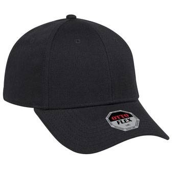 11-1164 "Otto Flex" Stretchable Deluxe Wool Blend Low Profile Style Caps (S/M) (L/XL)