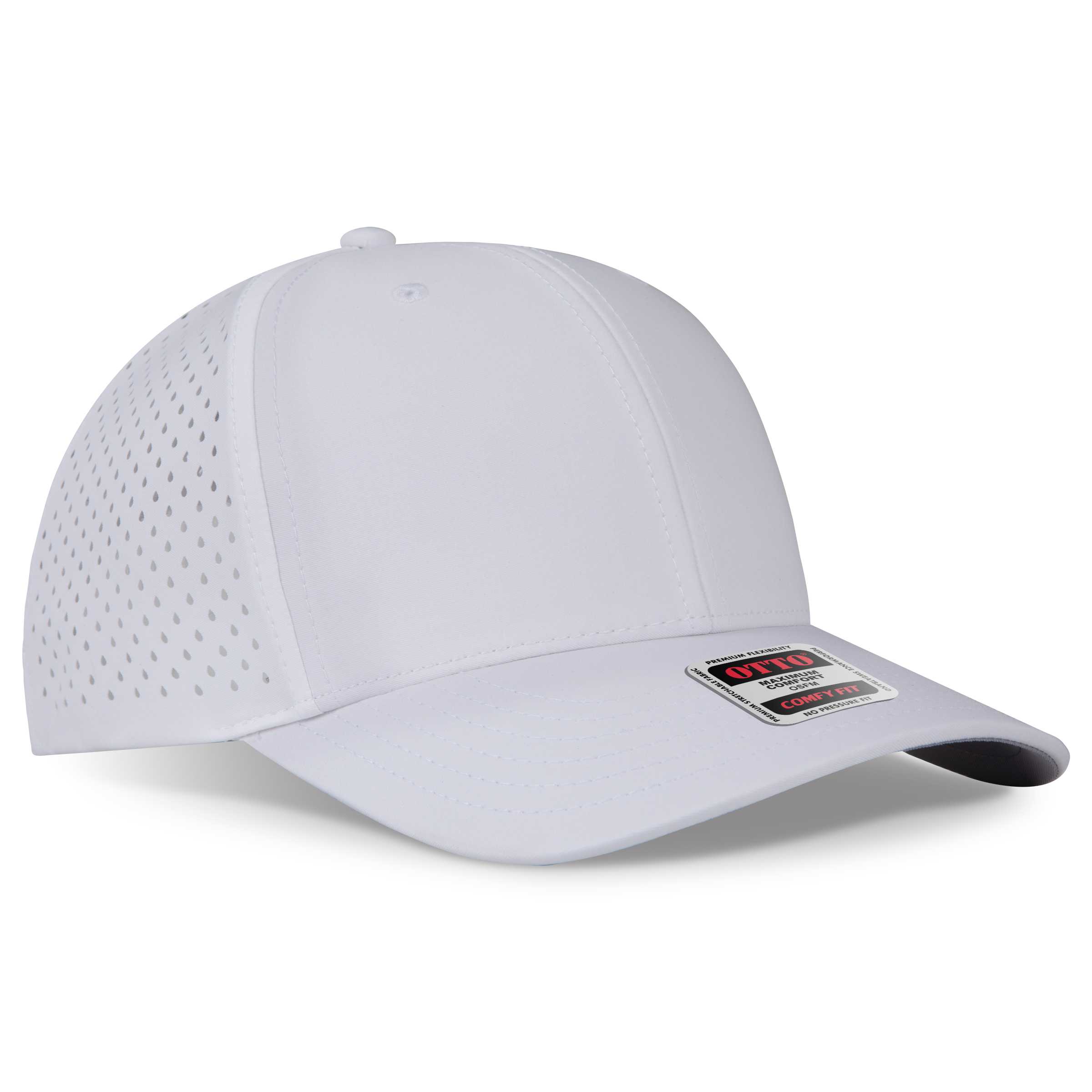 110-1 OTTO CAP® OTTO COMFY FIT® 6 Panel Mid Profile Perforated Cap 110-1 OTTO CAP® OTTO COMFY FIT® 6 Panel Mid Profile Perforated Cap