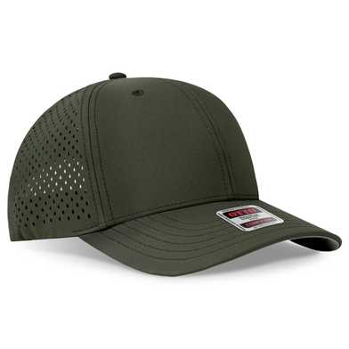 110-1 OTTO CAP® OTTO COMFY FIT® 6 Panel Mid Profile Perforated Cap 110-1 OTTO CAP® OTTO COMFY FIT® 6 Panel Mid Profile Perforated Cap