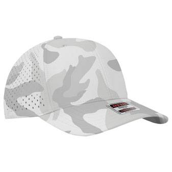 110-1 OTTO CAP® OTTO COMFY FIT® 6 Panel Mid Profile Perforated Cap