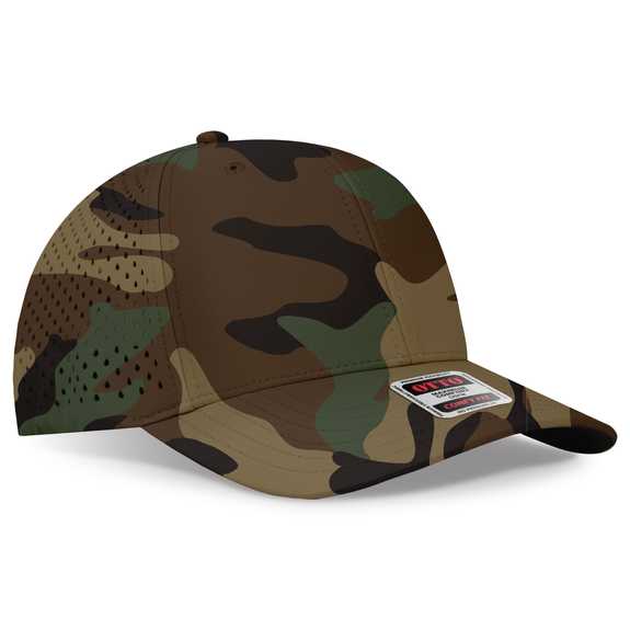 110-1 OTTO CAP® OTTO COMFY FIT® 6 Panel Mid Profile Perforated Cap 110-1 OTTO CAP® OTTO COMFY FIT® 6 Panel Mid Profile Perforated Cap