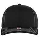 112-1 OTTO Cap 6 Panel Mid Profile Mesh Back Trucker Hat