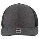112-1 OTTO Cap 6 Panel Mid Profile Mesh Back Trucker Hat