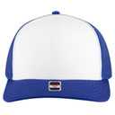 112-1 OTTO Cap 6 Panel Mid Profile Mesh Back Trucker Hat