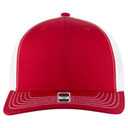 112-1 OTTO Cap 6 Panel Mid Profile Mesh Back Trucker Hat