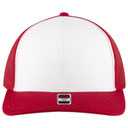 112-1 OTTO Cap 6 Panel Mid Profile Mesh Back Trucker Hat