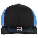 112-1 OTTO Cap 6 Panel Mid Profile Mesh Back Trucker Hat
