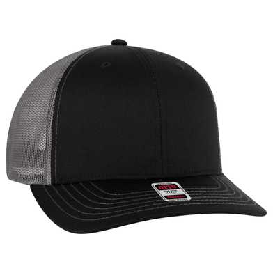 112-1 OTTO Cap 6 Panel Mid Profile Mesh Back Trucker Hat 112-1 OTTO Cap 6 Panel Mid Profile Mesh Back Trucker Hat