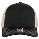 112-1 OTTO Cap 6 Panel Mid Profile Mesh Back Trucker Hat